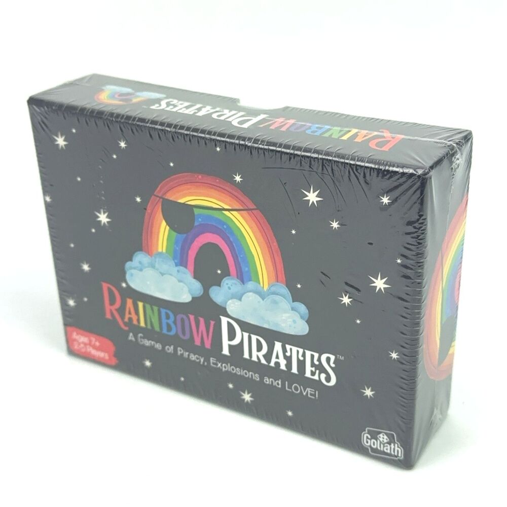 Rainbow Pirates Card Game Goliath Fun Family Kids Games Boardgame - NEW SEALED